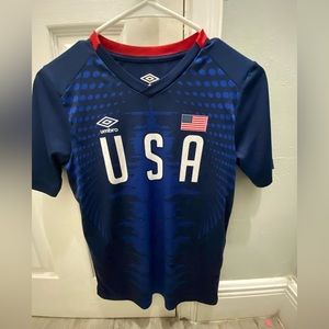 Umbro USA soccer jersey